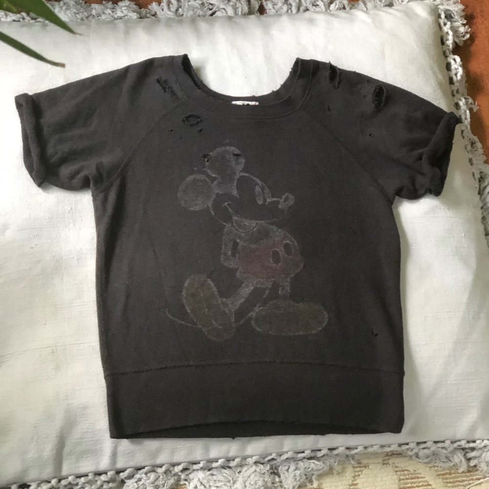 Uo Soft Mickey Tee - image 1